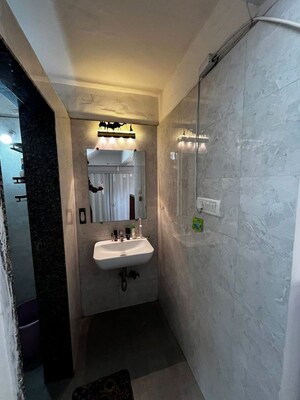 Bathroom in  Pg at Kopar Khairane – for Rent