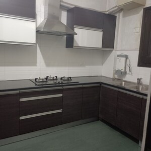 Kitchen in 3 BHK Apartment at Guru Amar Das Colony – for Rent