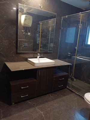 Kitchen in 4 BHK Builder Floor at New Friends Colony – for Sale