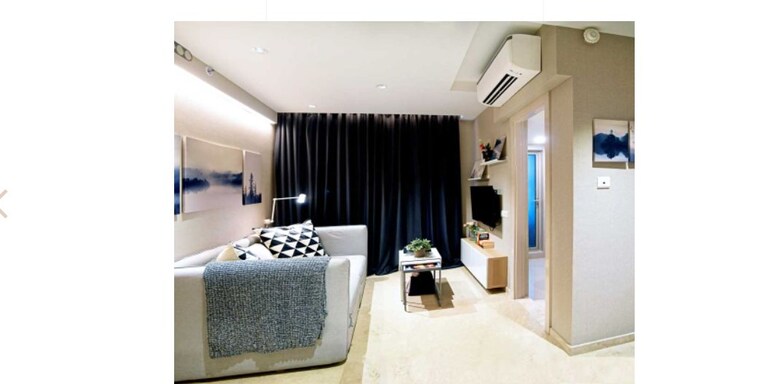 Living Room, hiranandani-solitaire-studio-apartment 1 Bedroom 403 Sq.Ft. Apartment In Ghodbunder Road Thane 10500278
