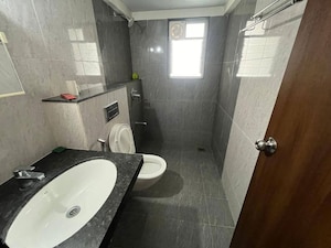 Bathroom in Studio Apartment at Gera World of Joy, Kharadi – for Rent