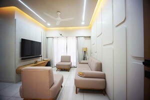 Living Room in 3 BHK Apartment at Ghuma – for Sale