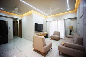 Living Room in 3 BHK Apartment at Ghuma – for Sale