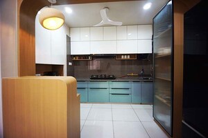 Kitchen in 3 BHK Apartment at Ghuma – for Sale