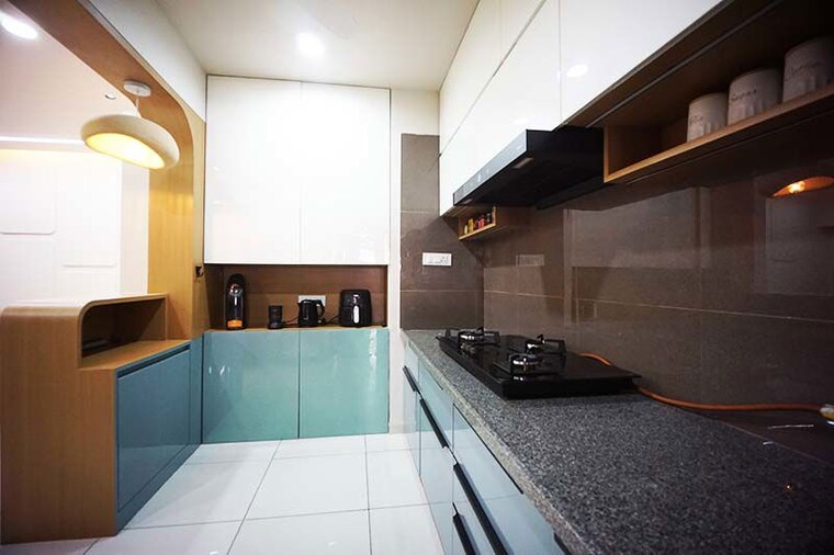 Kitchen, ghuma 3 Bedroom 1517 Sq.Ft. Apartment In Ghuma Ahmedabad 10500315