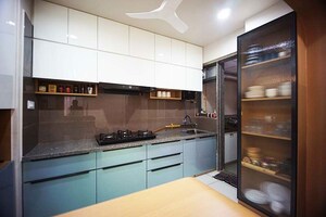 Kitchen in 3 BHK Apartment at Ghuma – for Sale