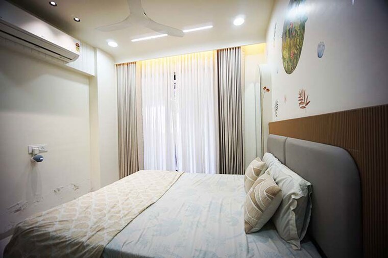 Bedroom, ghuma 3 Bedroom 1517 Sq.Ft. Apartment In Ghuma Ahmedabad 10500315