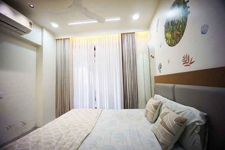 Bedroom, ghuma 3 Bedroom 1517 Sq.Ft. Apartment In Ghuma Ahmedabad 10500315
