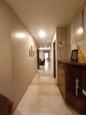 Building Lobby in 3 BHK Apartment at One Bangalore West, Rajaji Nagar – for Rent