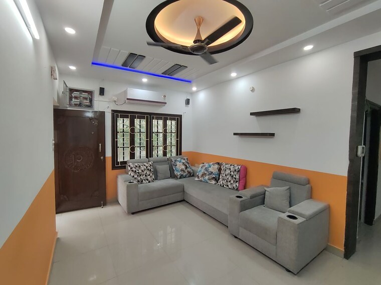 Living Room, seshaaraamam-apartment 3 Bedroom 1600 Sq.Ft. Apartment In Gachibowli Hyderabad 10499877