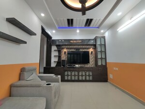 Living Room in 3 BHK Apartment at Seshaaraamam Apartment, Gachibowli – for Rent