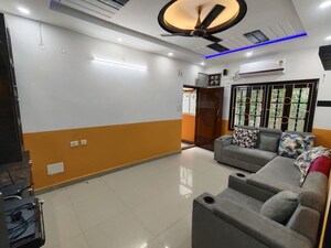 Living Room in 3 BHK Apartment at Seshaaraamam Apartment, Gachibowli – for Rent