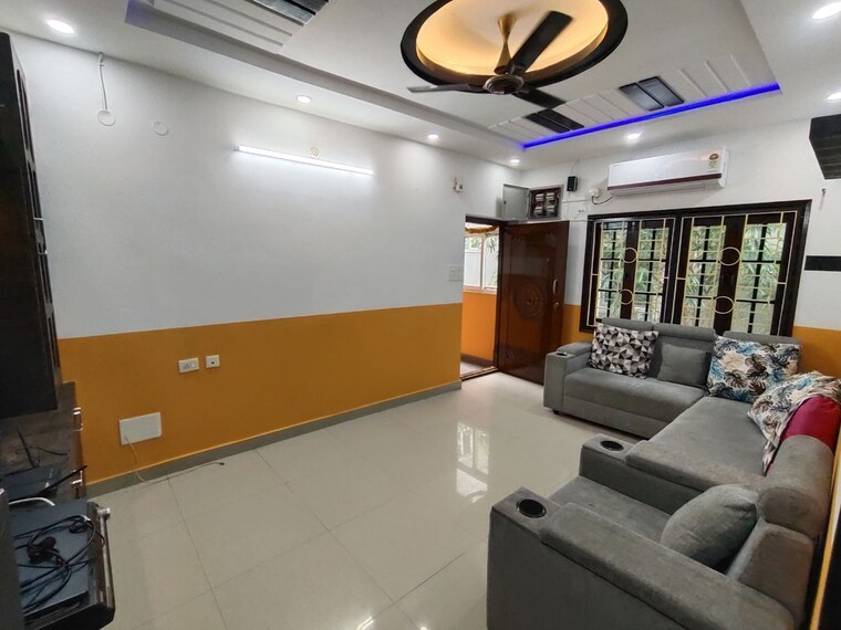 Living Room, seshaaraamam-apartment 3 Bedroom 1600 Sq.Ft. Apartment In Gachibowli Hyderabad 10499877