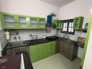 Kitchen in 3 BHK Apartment at Seshaaraamam Apartment, Gachibowli – for Rent