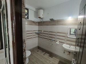 Bathroom in 3 BHK Apartment at Seshaaraamam Apartment, Gachibowli – for Rent