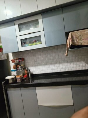 Kitchen in 2.5 BHK Apartment at Rosa Gardenia, Ghodbunder Road – for Sale