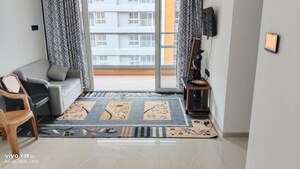 Living Room in 2 BHK Apartment at Pristine Allure, Kharadi – for Rent