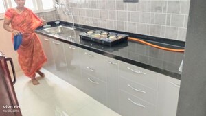 Kitchen in 2 BHK Apartment at Pristine Allure, Kharadi – for Rent
