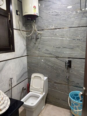 Bathroom in 3 BHK Apartment at Dwarka – for Rent