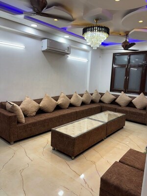 Living Room in 3 BHK Apartment at Dwarka – for Rent