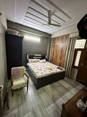Bedroom in 3 BHK Builder Floor at Sushant Lok Iii – for Rent