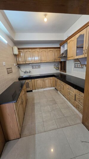 Kitchen in 3 BHK Apartment at Dwarka – for Rent