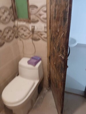 Bathroom in 1 BHK Builder Floor at Chattarpur – for Rent