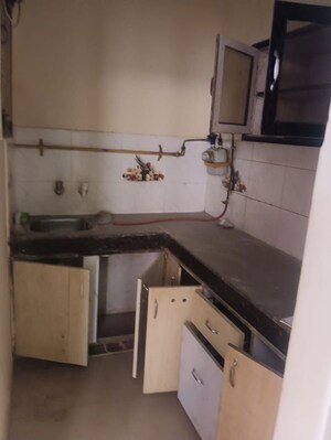 Kitchen in 1 BHK Builder Floor at Chattarpur – for Rent