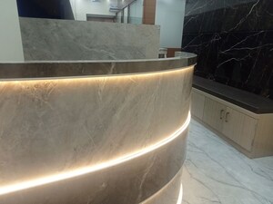 Bathroom in  Office Space at Cbd Belapur Sector 11 – for Rent
