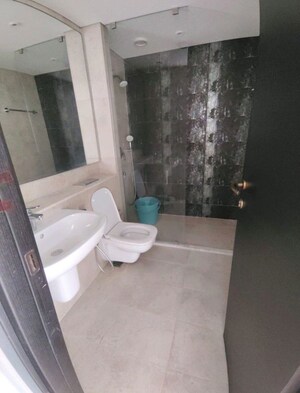 Bathroom in 3.5 BHK Apartment at Panchshil Towers, Kharadi – for Rent