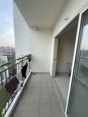 Balcony in 2 BHK Apartment at Godrej Nurture Pune, Mamurdi – for Rent
