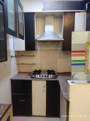 Kitchen in 1 RK Builder Floor at Raj Nagar Extension – for Rent