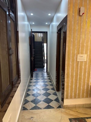 Building Lobby in 2 BHK Builder Floor at Koyal Enclave – for Rent