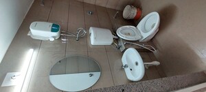 Bathroom in 2 BHK Apartment at Sun Footprints, Shela – for Rent
