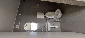 Bathroom in 2 BHK Apartment at Sun Footprints, Shela – for Rent