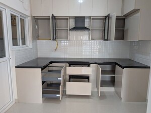 Kitchen in 2 BHK Apartment at Adarsh Greens, Kogilu – for Rent
