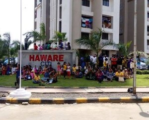 1 BHK Apartment – Exterior View View at Haware Citi, Ghodbunder Road - for Rent