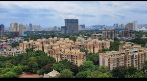 2 BHK Apartment – Exterior View View at Dosti Vihar, Samata Nagar - for Rent
