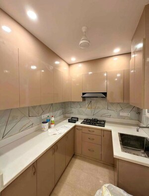 Kitchen in 3 BHK Builder Floor at East Of Kailash – for Rent