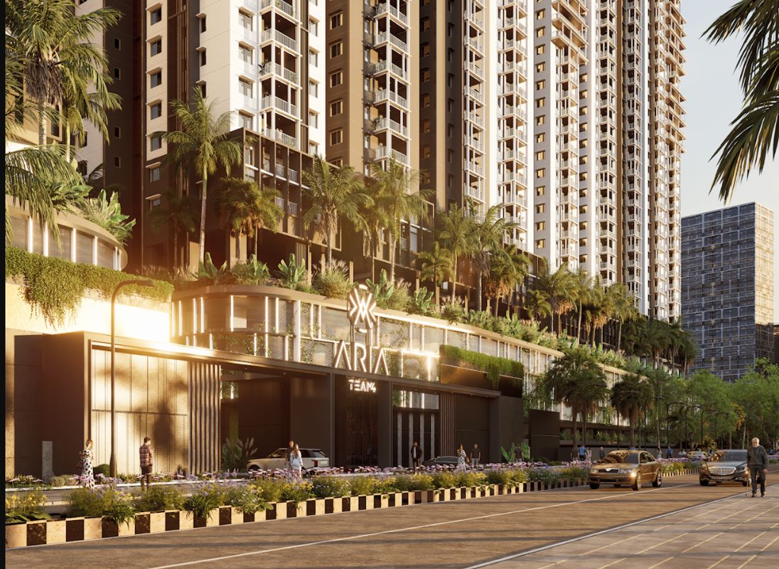 3 BHK 1695 Sq.Ft. Apartment in Team4 Aria