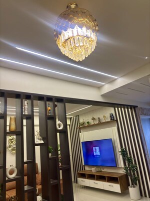 Living Room in 3 BHK Apartment at DS MAX Sangam, Whitefield – for Sale