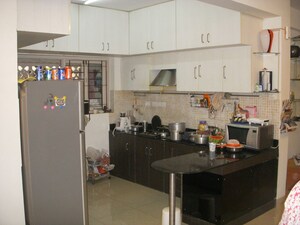 Kitchen in 4 BHK Builder Floor at Bda Layout Btm 4th Stage – for Rent