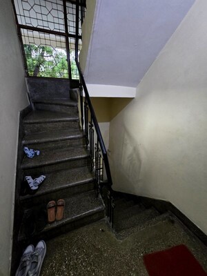 Staircase in 3 BHK Independent House at Sector 12 – for Rent