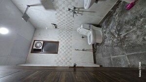 Bathroom in 1 BHK Apartment at Chattarpur – for Rent