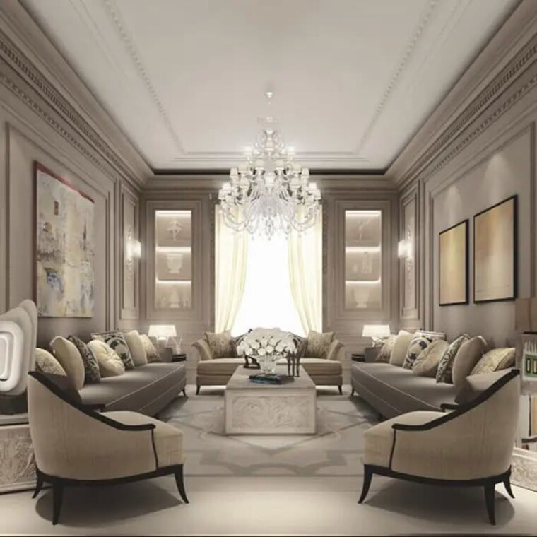 Living Room, sector 93 3 Bedroom 1500 Sq.Ft. Builder Floor In Sector 93 Noida 10500985