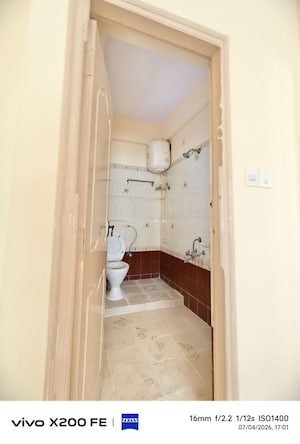 Bathroom in 3 BHK Apartment at Sri Sri Pradhan, Kaggadasapura – for Rent