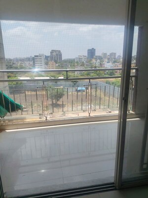 Balcony in 2 BHK Apartment at Aum Casa Imperia EWS, Wakad – for Rent