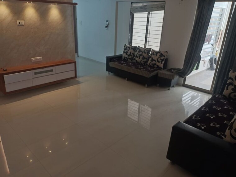 Living Room, kalcon-casa-poli-ii 3 Bedroom 1150 Sq.Ft. Apartment In Wakad Pune 10501018