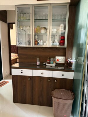 Kitchen in 2 BHK Apartment at Dheeraj Sagar, Malad West – for Rent
