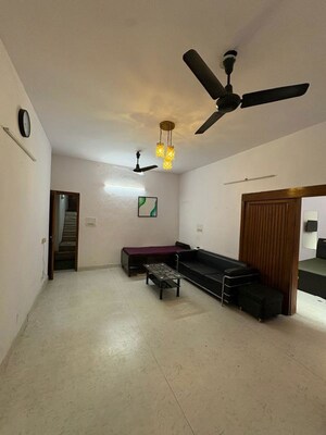 Living Room in 1 BHK Builder Floor at Kalkaji – for Rent